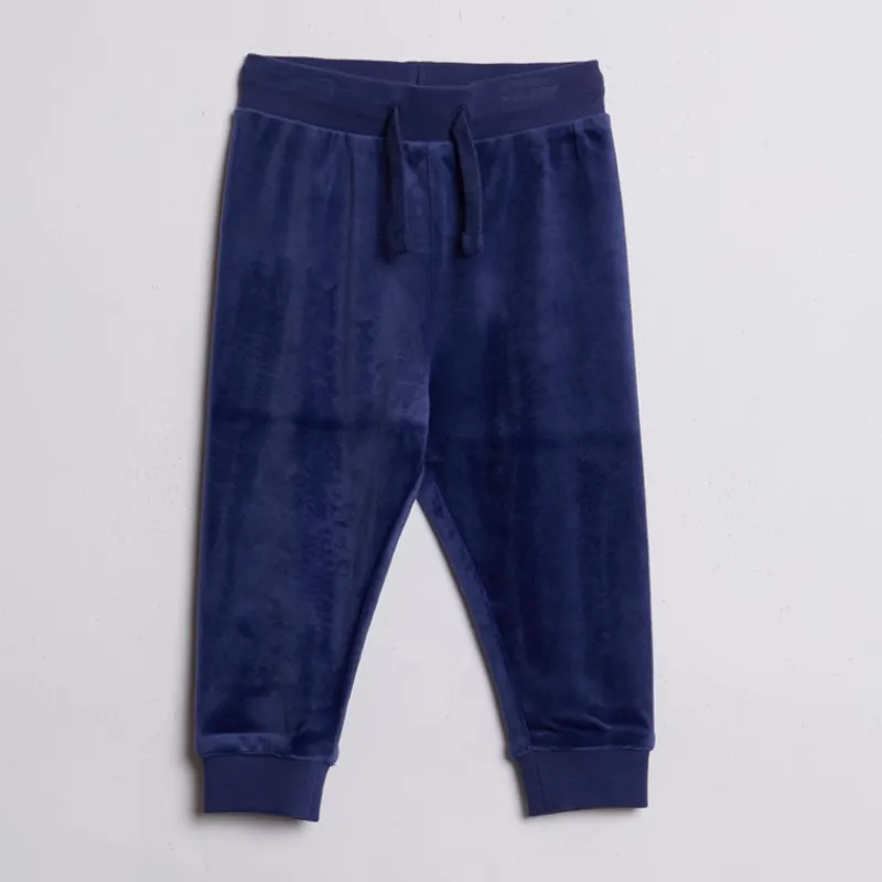 Best Juicy Couture Baby Piger Velour Hjerte Logo Træningssæt Blåkopi Blå