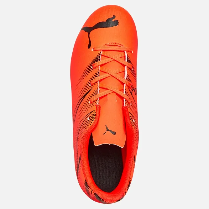 Clearance Puma Børn Attacanto FG/AG Firm/Artificial Ground Fodboldstøvler Rød
