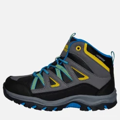Hot Trespass Børn Gillon 2 Mid Waterproof Vandrestøvler Sort