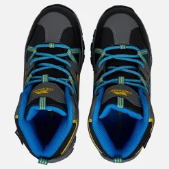 Hot Trespass Børn Gillon 2 Mid Waterproof Vandrestøvler Sort