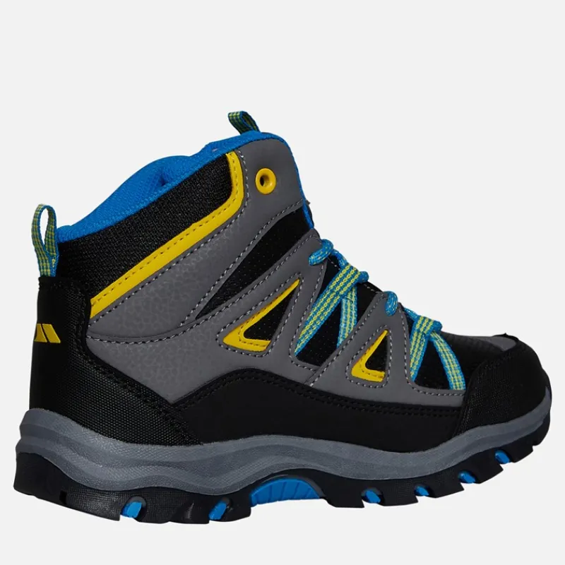 Hot Trespass Børn Gillon 2 Mid Waterproof Vandrestøvler Sort