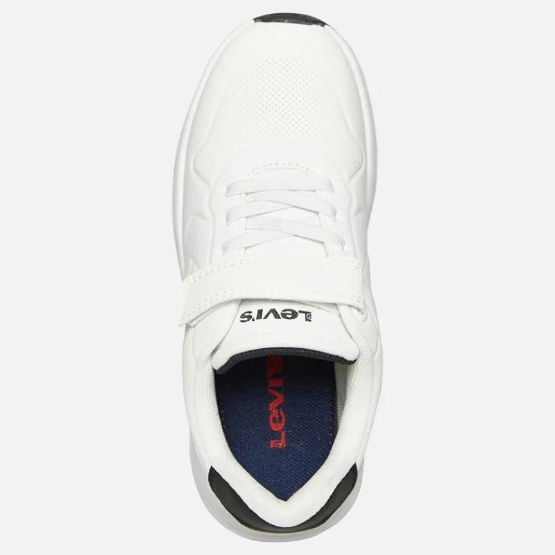 Best Levi's Børn Larry Sneakers Hvid/Sort 0062