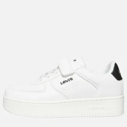 Discount Levi's Børn New Union Sneakers Sort 0062 Hvid