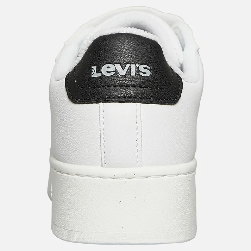 Discount Levi's Børn New Union Sneakers Sort 0062 Hvid