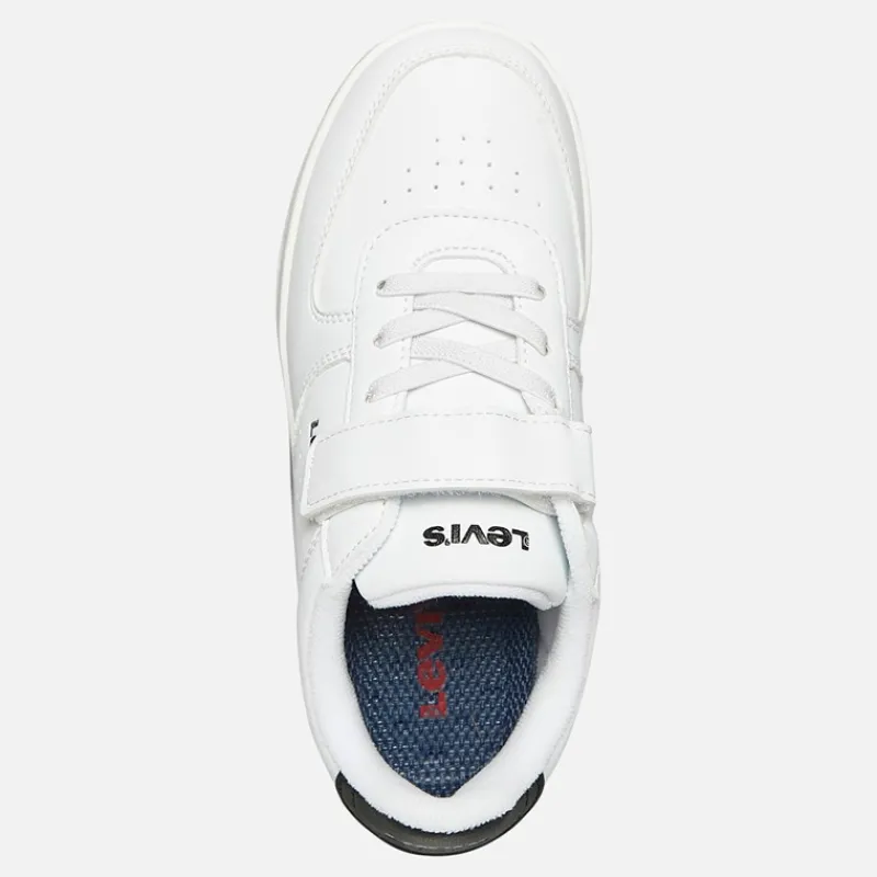 Discount Levi's Børn New Union Sneakers Sort 0062 Hvid