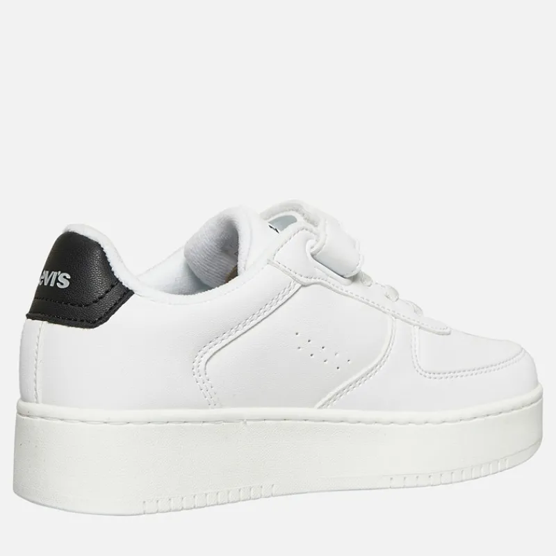 Discount Levi's Børn New Union Sneakers Sort 0062 Hvid