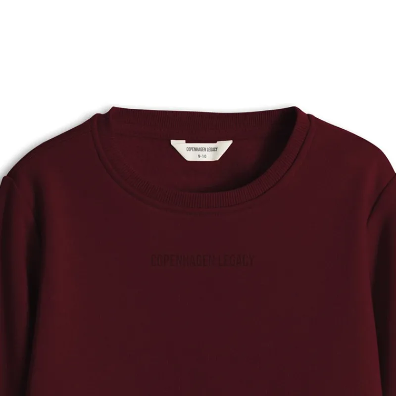 New Copenhagen Legacy Børn Sweatshirt Bordeaux