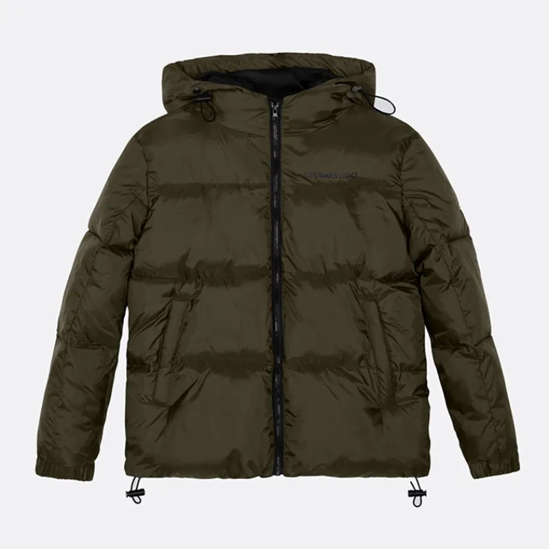 Discount Copenhagen Legacy Børne Hætte Jakke Army kakigrøn