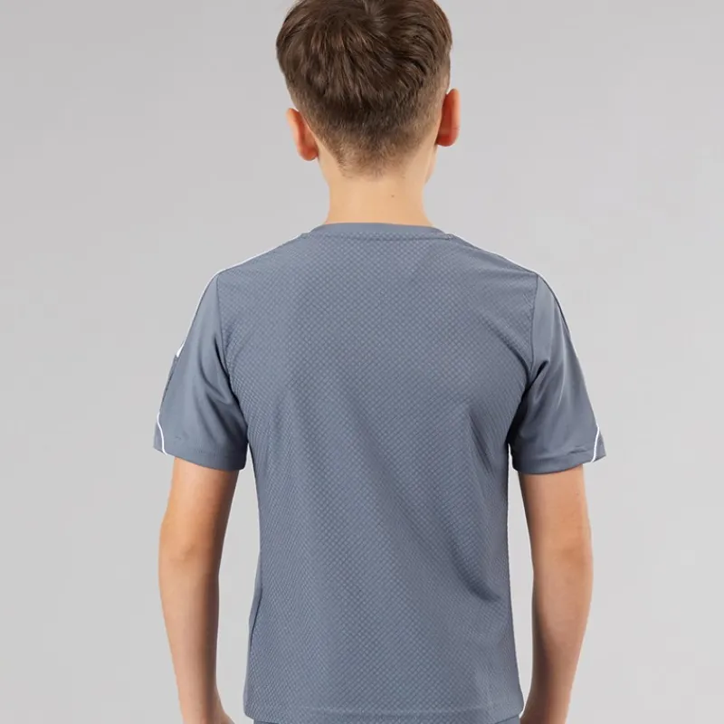 Outlet adidas Børne Junior Tiro 23 League T Shirt Team Onix/Hvid Grå