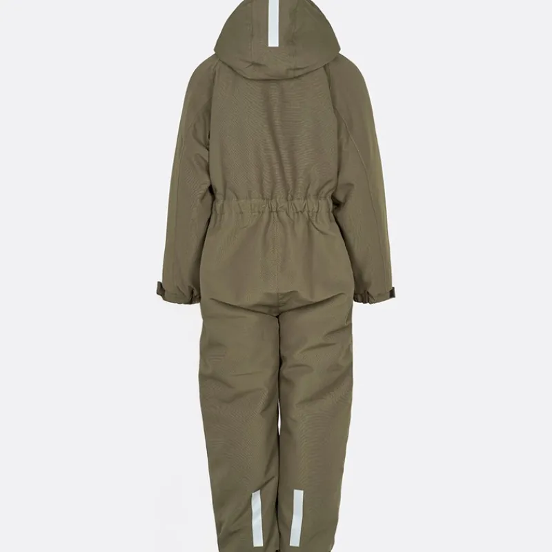 Discount True North Børne vandtæt overall Oxford snefrakke tarmac kakigrøn