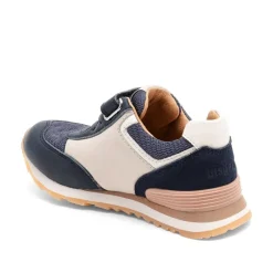 New Bisgaard Børne Walde Velcro Sko Navy Marineblå