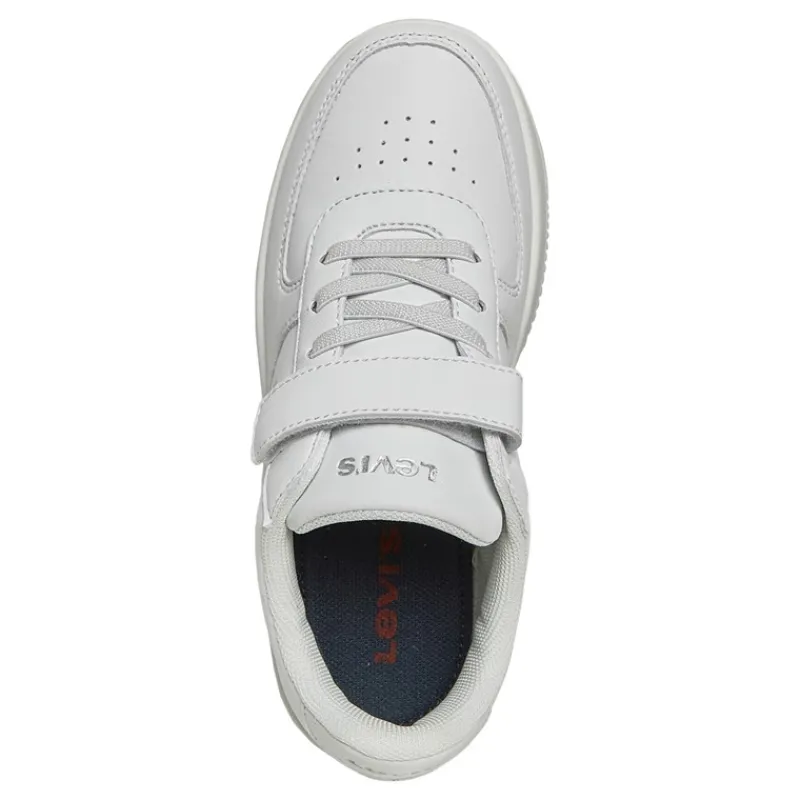Best Levi's Børns nye Union Sneakers Hvid 0061
