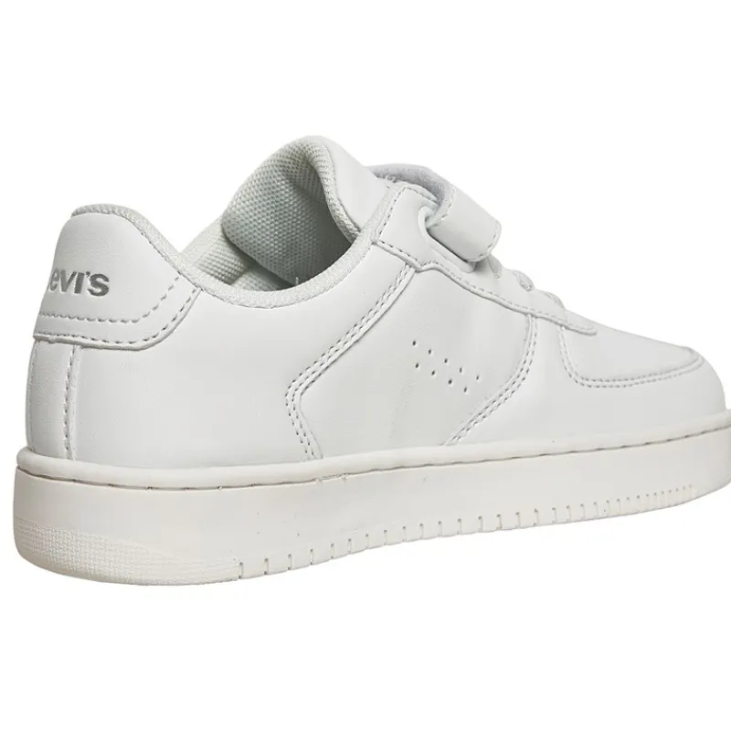 Best Levi's Børns nye Union Sneakers Hvid 0061