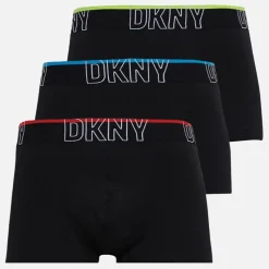 Sale DKNY Chico Tre Pak Boxer Trusser Sort