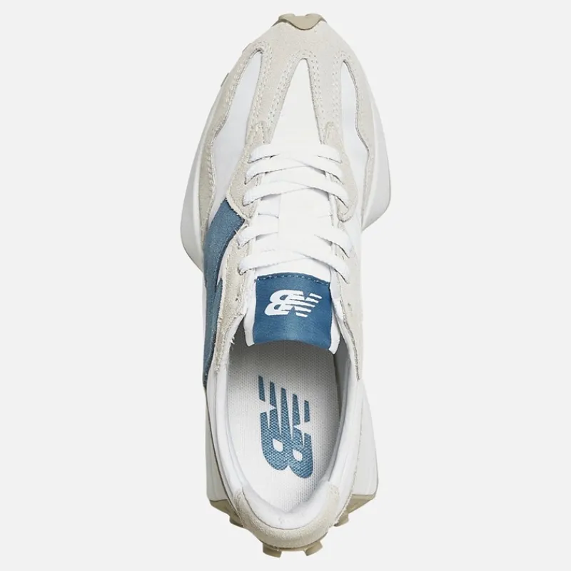 Online New Balance Dame 327 Træningssko Sea Salt/Pink Moon Blå