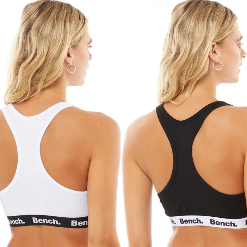 Sale Bench Dame Angelina To-pak BH'er Hvid/Sort