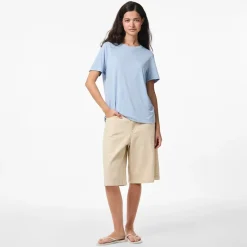 Hot Pieces Dame Anora T Shirt Cashmere Blue