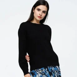 Hot Moves Dame Asla Sweater 999 Black Sort