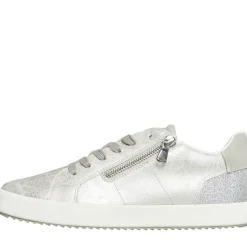 New GEOX Dame Blomiee Sneakers Metallisk
