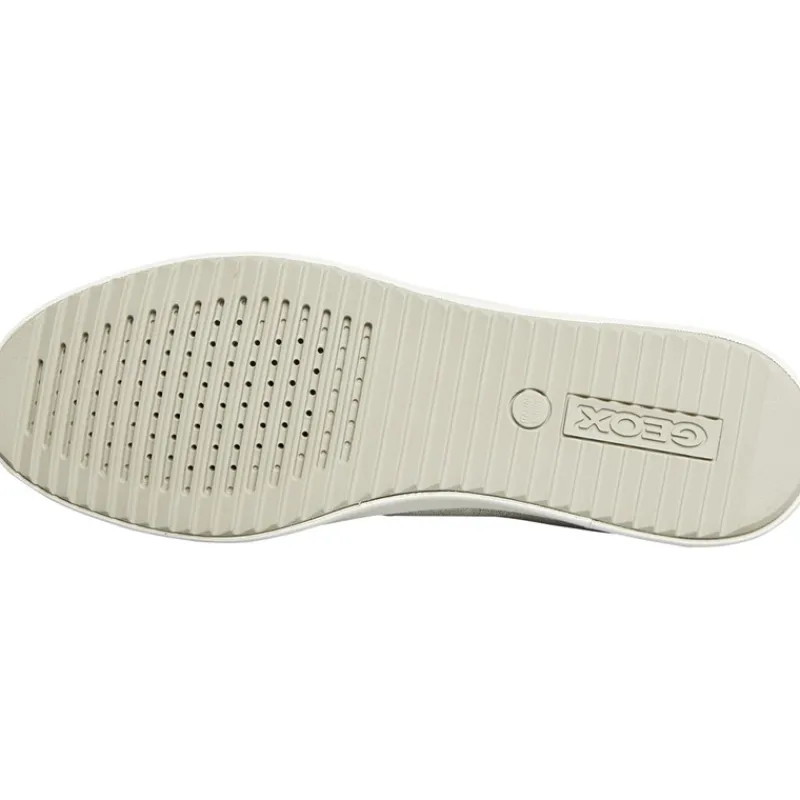 New GEOX Dame Blomiee Sneakers Metallisk
