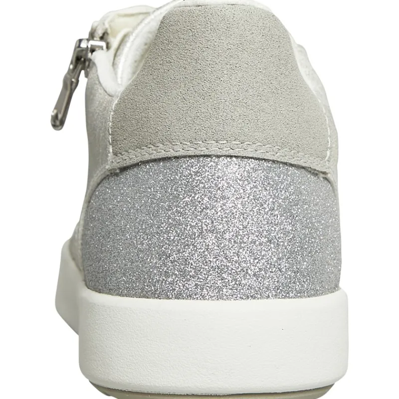 New GEOX Dame Blomiee Sneakers Metallisk
