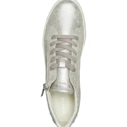 New GEOX Dame Blomiee Sneakers Metallisk