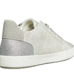New GEOX Dame Blomiee Sneakers Metallisk