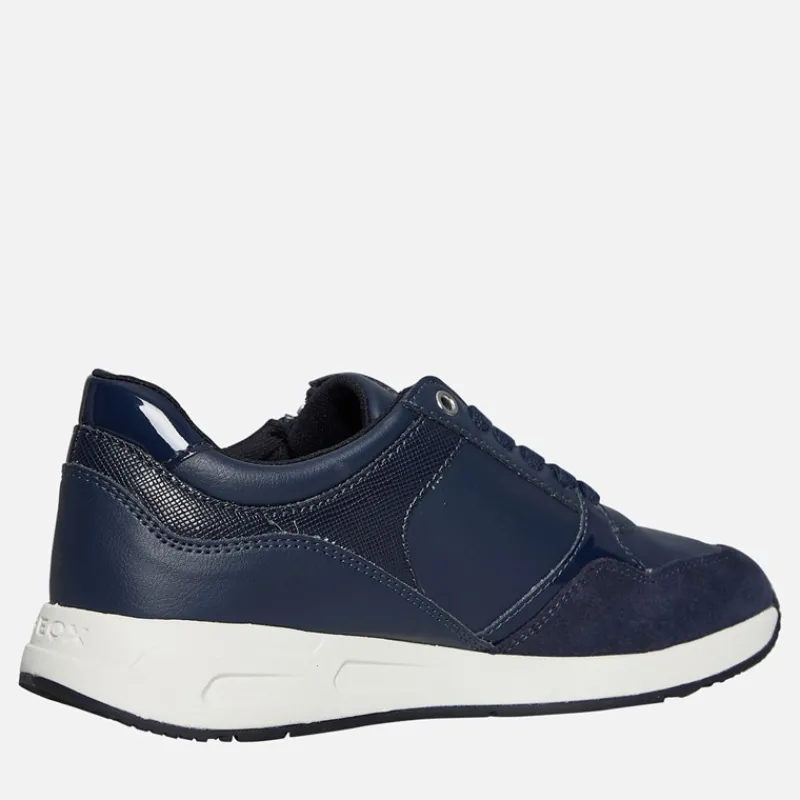 Discount GEOX Dame Bulmya Lynlås Sko Navy