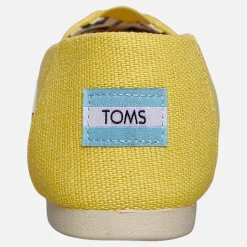 Hot TOMS Dame Canvas Alpargata Espadriller Gul