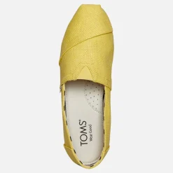 Hot TOMS Dame Canvas Alpargata Espadriller Gul