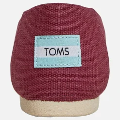 Best TOMS Dame Canvas Alpargata Espadrilles Mørk Blomme Blommefarvet