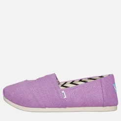 TOMS Dame canvas alpargata espadriller lilla