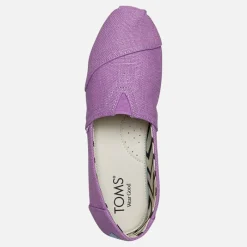 TOMS Dame canvas alpargata espadriller lilla