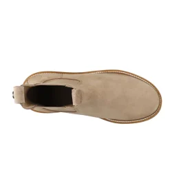 New Ca'Shott Dame Casdea Chelsea støvler ruskind Beige