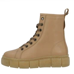New Ca'Shott Dame Casflora Blonde Støvler Læder beige