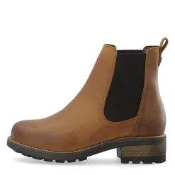 Outlet Ca'Shott Dame Caskarla Chelsea støvler WR olie nubuck Bison Brun