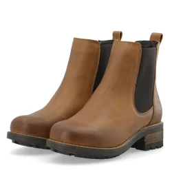 Outlet Ca'Shott Dame Caskarla Chelsea støvler WR olie nubuck Bison Brun