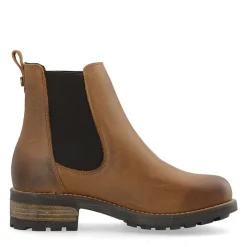 Outlet Ca'Shott Dame Caskarla Chelsea støvler WR olie nubuck Bison Brun
