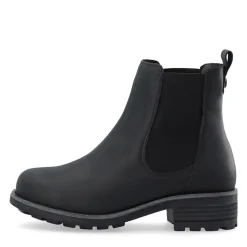 Outlet Ca'Shott Dame Caskarla Chelsea støvler WR olie nubuck Sort
