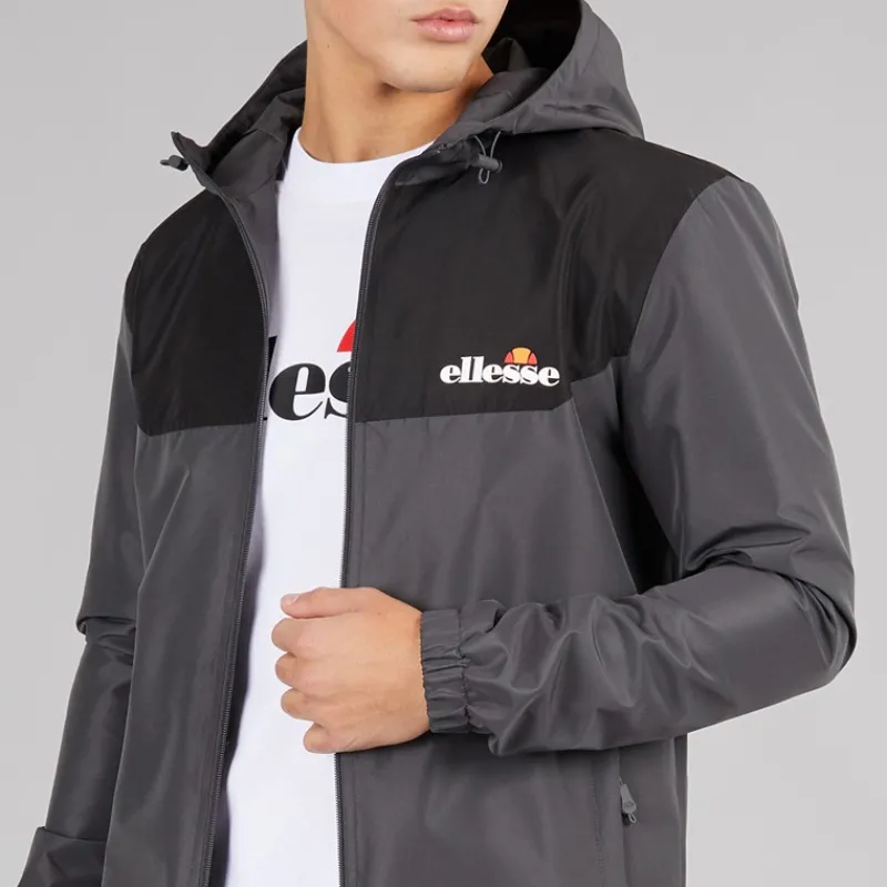 Discount Ellesse Dame Chilte Windrunner Jakke Dark Grey Grå