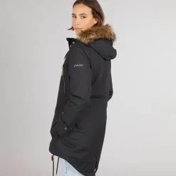 Discount Trespass Dame Clea Isoleret Vandtæt Parka Sort