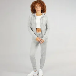 Hot New Balance Dame Core Hættetrøje Grå Grå