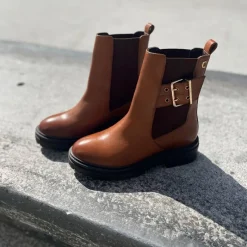 Copenhagen Shoes Dame det er som efterårsstøvler 0241 Cognac