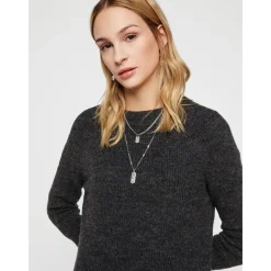 Pieces Dame Ellen Trøjer Grå