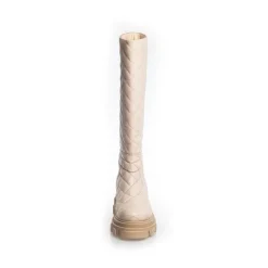 Best Copenhagen Shoes Dame Emily I Paris Lange Støvler 402 Natur 402 Natural beige
