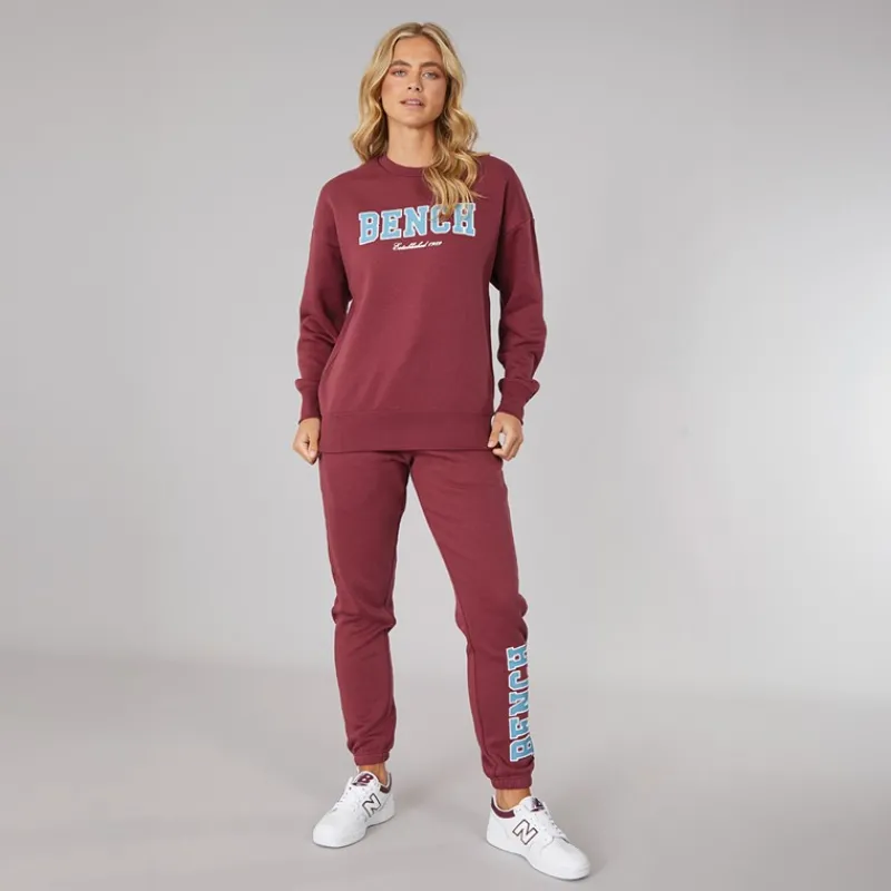 Clearance Bench Dame Ercie Sweatshirt Burgundy Bordeaux