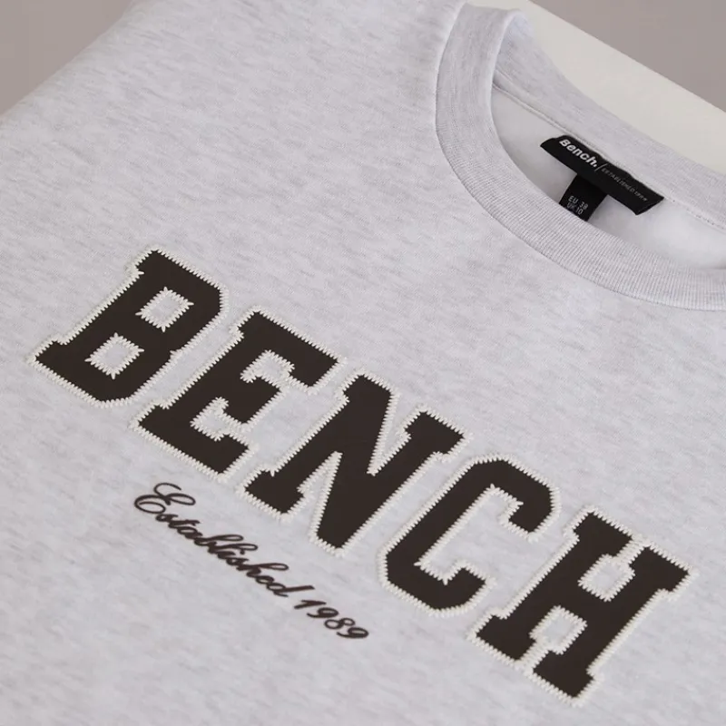 Hot Bench Dame Ercie Sweatshirt Isgrå Melering Lysegrå Mergel
