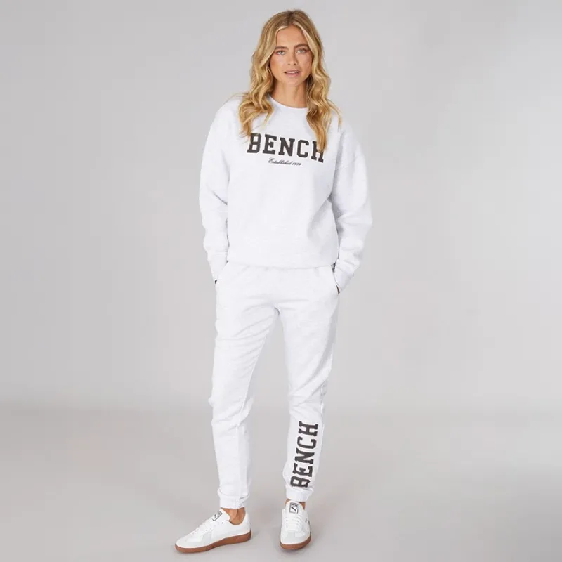 Hot Bench Dame Ercie Sweatshirt Isgrå Melering Lysegrå Mergel