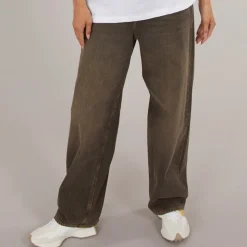 Outlet JJXX Dame Erin Baggy Jeans Medium Brun Denim