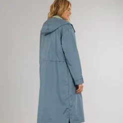 Discount Lagooners Dame Eskdale 2-I-1 Jakke Marineblå /​ Grøn